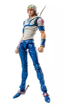 Medicos Entertainment Super Figure Movable Bizarre Adventure Часть 7 Стальной шар Приблизительно 150 мм окрашенная подвижная фигурка JoJo s Run Джонни