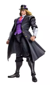 Medicos Entertainment Super Figure Movable Bizarre Adventure Part Приблизительно 170 мм окрашенная подвижная фигурка JoJo s 1 Robert EO. Спидвагон