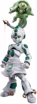 Medicos JoJo s Bizarre Adventure Part 4: Chozo Kado Act 2 & Act 3 Super Action Statue Figure, Multicolor