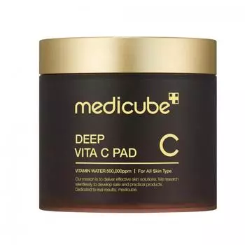 Medicube Deep Vita C Pad 150 г (70pcs), Увлажнение, Корейская косметика, Kbeauty, пробник