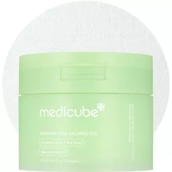 Medicube Exosome Cicatoner Pad Протирочный коврик После ванны Увлажняющий барьер Увлажняющий лосьон Базовая косметика Корейский уход за кожей Корейская косметика