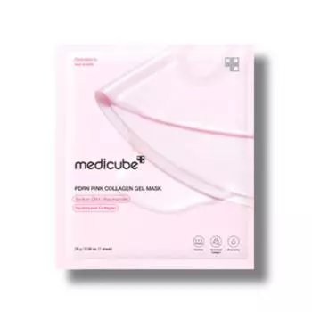 MEDICUBE PDRN Розовая коллагеновая гелевая маска (28 г / 0,99 унции) (3 варианта) #Mask Sheet (5 piece)
