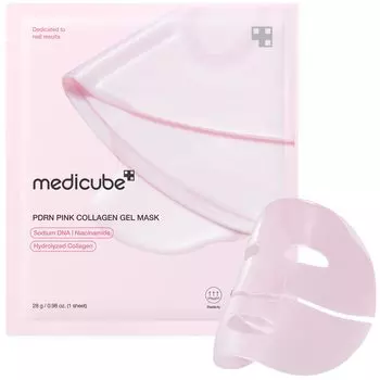 medicube pdrn розовая коллагеновая гелевая маска 5 шт. акупунктурный коллаген medicube pdrn розовая коллагеновая гелевая маска 5 шт.