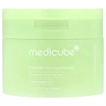 Medicube Успокаивающие пэды с центеллой азиатской Exo-Som, 100 штук, 150 мл (5,07 жидких унций)