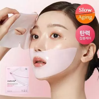 Medicube [выглядит на 2,5 года моложе] Маска Medicube Pdrn Pink Collagen Mask Pack 1 Sheet