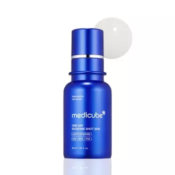 Medicube Zero 1 DAY Exosome Shot 2000ppm Needle Beauty Serum Pores Tightness Sensitive Skin Korean Cosmetics