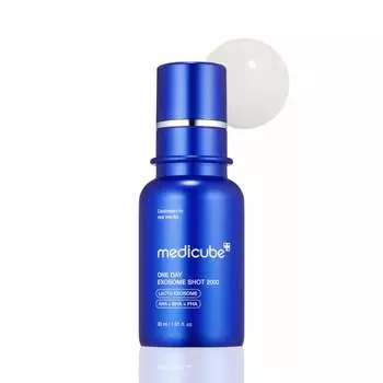Medicube Zero 1 DAY Exosome Shot 7500ppm Needle Beauty Serum Pores Tightness Sensitive Skin Korean Cosmetics