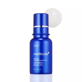 Medicube Zero 1 DAY Exosome Shot 7500ppm Needle Beauty Serum Pores Tightness Sensitive Skin Korean Cosmetics