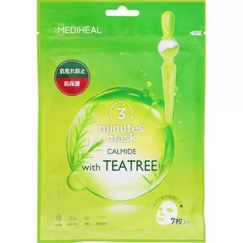 Mediheal 3-минутная тканевая маска с кармитом и чайным деревом, 7 упаковок