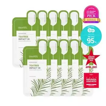 Mediheal Балансирующая маска Tea Tree Impact-in 10 листов