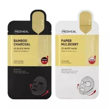 Mediheal Bamboo/Mulberry 4D Mask (1 sheet, 2 types, choose 1) 1 bamboo mask