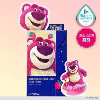 Mediheal Blackhead Melting Clear Nose Pack 4 листа Disney Pixar