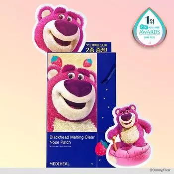 Mediheal Blackhead Melting Clear Nose Pack 4 листа Disney Pixar