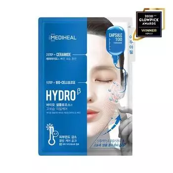 Mediheal Capsule 100 Bio Secondum Moisture Hydro 1 лист, корейская маска в упаковке