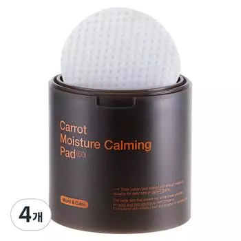 Mediheal Carrot Moisture Soothing Pads, 60 sheets, 4 pieces