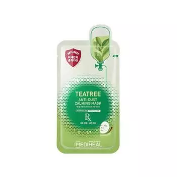 Mediheal Чайное дерево Успокаивающая маска против пыли (24мл, 10 шт.)