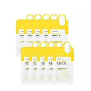MEDIHEAL Collagen Impact Подтягивающая маска 10 шт.