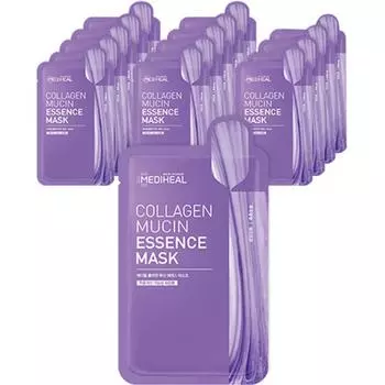 Маска-эссенция Mediheal Collagen Mucin Essence Mask Pack 20 мл, 1 упаковка, 15 штук