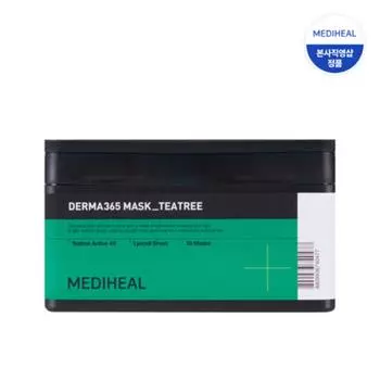 Mediheal Derma365 Mask Tea Tree, 30 pieces, 1 piece