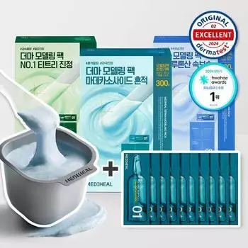 Mediheal Derma Modeling Pack 3 типа, выберите 1 (чайное дерево/мадекассозид/гиалуроновая кислота) Tea tree soothing large volume