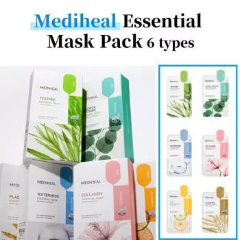 Mediheal Essential Mask Pack 6 вариантов 1ea