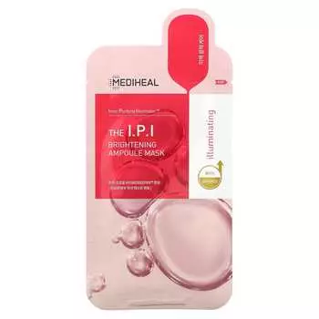 MEDIHEAL, IPI, Brightening Ampoule Beauty Mask, 1 sheet, 25ml (0.84fl oz)