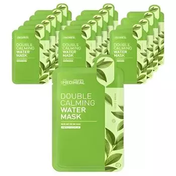 Mediheal Маска Double Calming Water 15 листов, 1 набор 20ml X 15 Sheets (1Set)