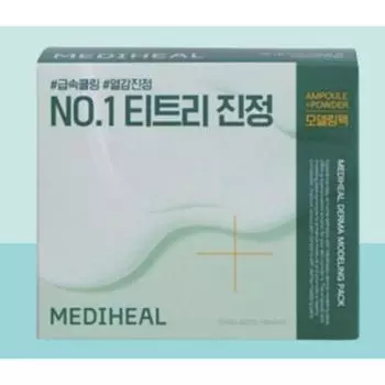 Mediheal Modeling Pack Derma Tea Tree Modeling Pack [Успокаивающий чайное дерево] 3 упаковки, 1 упаковка