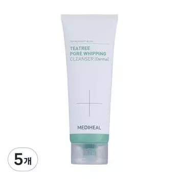 Mediheal Очищающее средство для пор Tea Tree Pure Whipping Cleanser 200 мл, 5 упаковок