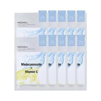 MEDIHEAL OFFICIAL Derma Synergy Wrapping Mask Korea Pack Skin Care Moist Moisturizing Moisture (Тонирование)