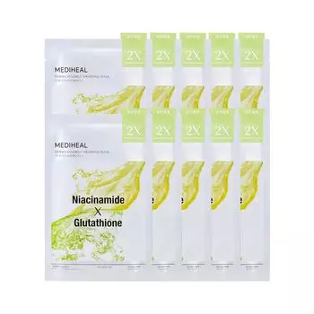 MEDIHEAL OFFICIAL Derma Synergy Wrapping Mask Korea Pack Skin Care Moist Moisturizing Moisture (Тонирование) (пятно)