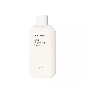 MEDIHEAL OFFICIAL Молочный осветляющий тоник 300 мл Молочный осветляющий тоник 300 мл Лосьон Ниацинамид Глутатион Сияющая кожа Высокоувлажняющая корейская кожа