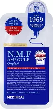 MEDIHEAL OFFICIAL NMF Ampoule Mask 10 pieces Renewal Moist Moisturizing Pack Korean Skin Care (NMF (ver.2))