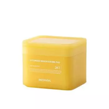 [MEDIHEAL] Осветляющие подушечки с витаминами 180 мл, 100 шт.