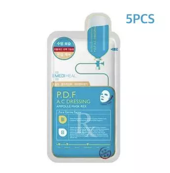 MEDIHEAL P.D.F AC Dressing Ampoule Mask REX 25 мл * 5 ШТ.
