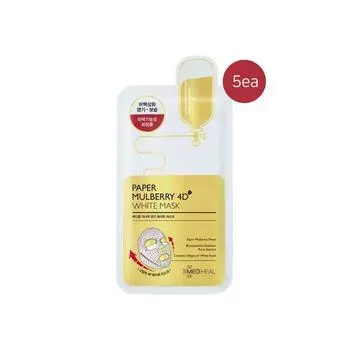 MEDIHEAL Paper Mulberry 4D Белая маска 25 мл * 5 шт.