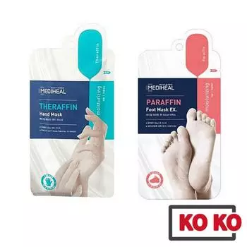 [MEDIHEAL] Парафиновая маска для ног/Терафиновая маска для рук X 1 шт. Foot Mask x 1