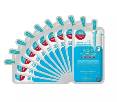 Mediheal Derma Synergy Обертывающая маска-лист 5 видов 25 мл (5 вариантов) Madecassoside x 10PCS