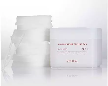 MEDIHEAL, PEELING PAD 90ea, ФИТО-ФЕРМЕНТНЫЙ ПИЛИНГ 90ea in ECO Package