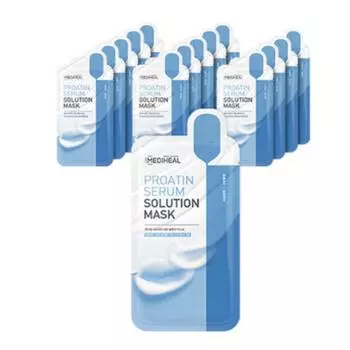 MEDIHEAL Proatin Serum Solution Mask 25 мл x 15 шт / маска для лица