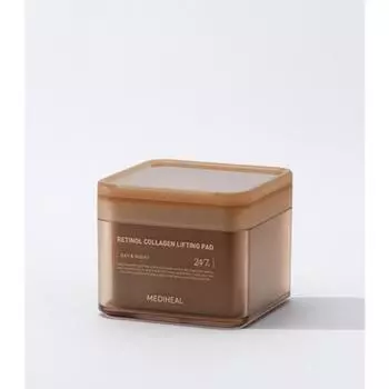 Эластичные подушечки Mediheal Retinol Collagen Elasticity Pads 100 листов, 100 листов, 1 шт.