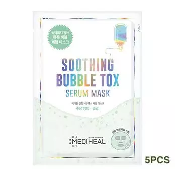 Mediheal Soothing Bubbletox Serum Mask 18ml * 5PCS НОВИНКА