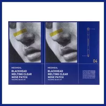 MEDIHEAL Тающая прозрачная маска для носа от черных точек