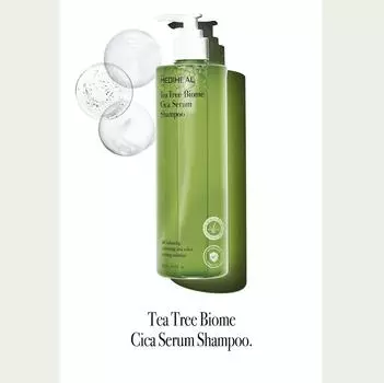 Mediheal Tea Tree Biome Cica Serum Shampoo 500 мл - Сыворотка-шампунь