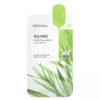 MEDIHEAL, Tea Tree Essential Beauty Mask, 1 sheet, 24ml (0.81fl oz)