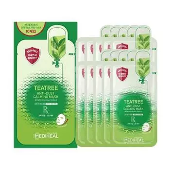 MEDIHEAL Teatree Anti-Dust Calming Mask Sheet 10P