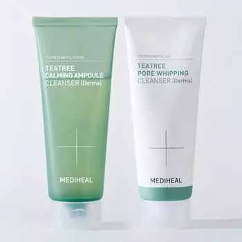 MEDIHEAL Teatree Успокаивающая ампула/Очищающее средство для пор 200 мл (7 вариантов) Pore Whipping x 1PCS