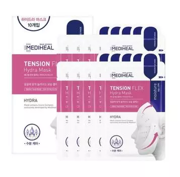 Mediheal Tension Flex Hydra Mask 25 мл * 10 шт. НОВИНКА (увлажнение / увлажнение / лифтинг / подтяжка)