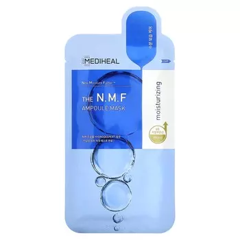 MEDIHEAL, The NMF Ampoule Beauty Mask, 1 sheet, 27ml (0.91fl oz)