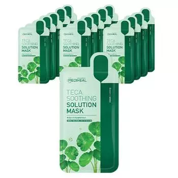 Mediheal Tika Soothing Solution Mask Pack 21ml, 1 pack, 15 pieces
